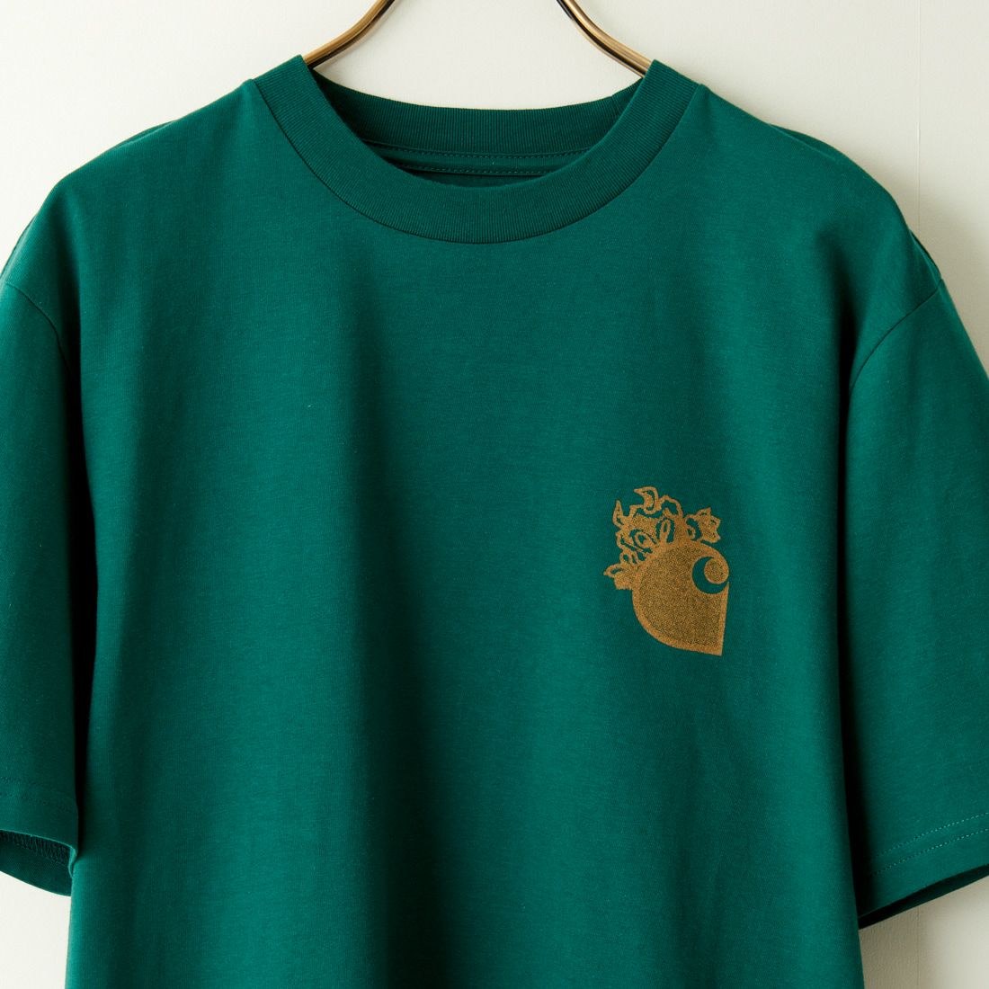 carhartt WIP [カーハートダブリューアイピー] ショートスリーブ リトル・ヘルレイザーTシャツ [I033253] CHERVIL/BR