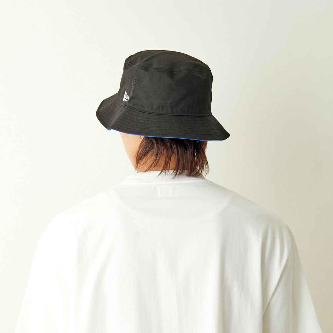 NEW ERA [ニューエラ] リバーシブルバケットハット ニューヨーク・メッツ [14109582] BLK
