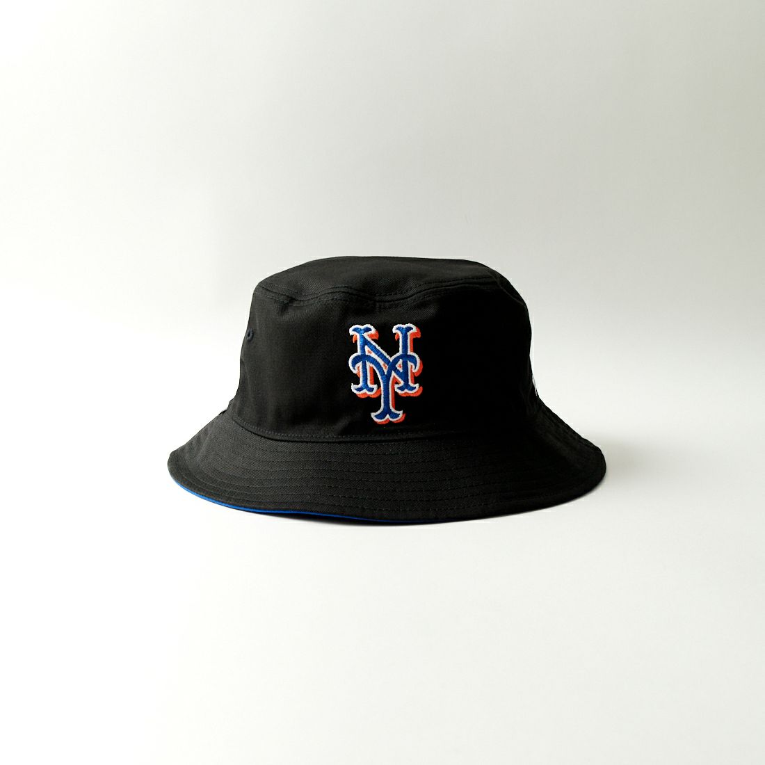 NEW ERA [ニューエラ] リバーシブルバケットハット ニューヨーク・メッツ [14109582] BLK