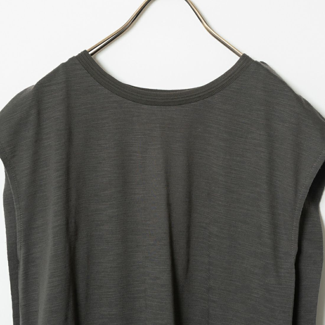 Jf Ready Made [ジェイエフレディメイド] サイドスリットTシャツ [04244-AD] CHARCOAL