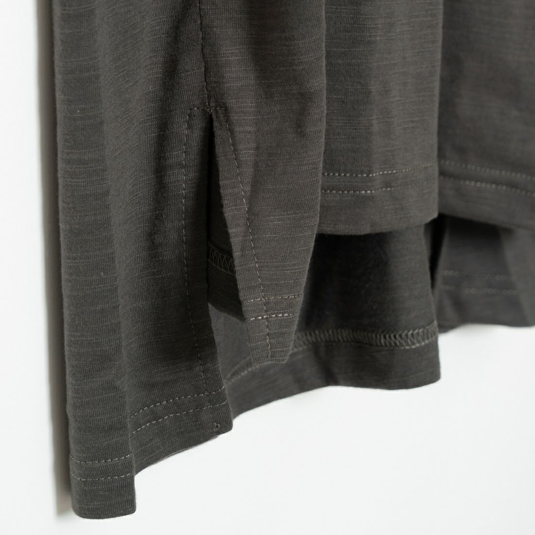 Jf Ready Made [ジェイエフレディメイド] サイドスリットTシャツ [04244-AD] CHARCOAL