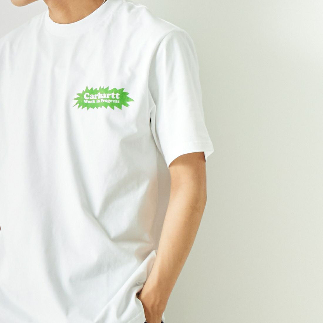 carhartt WIP [カーハートダブリューアイピー] ショートスリーブ バムTシャツ [I033162] WHITE