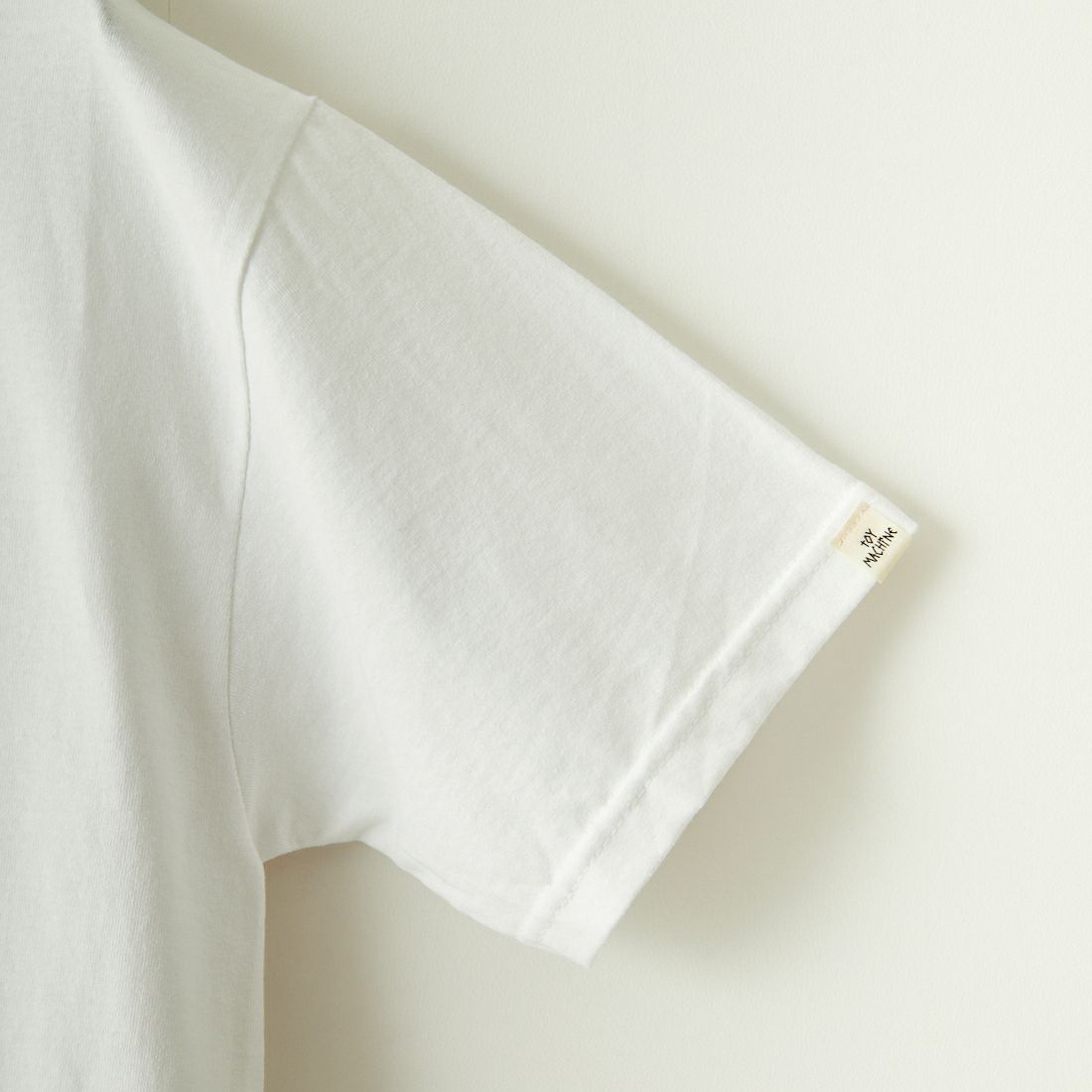 toy machine [トイマシーン] 3カラーフィストロゴ ショートスリーブTシャツ [TMSEST1] WHITE