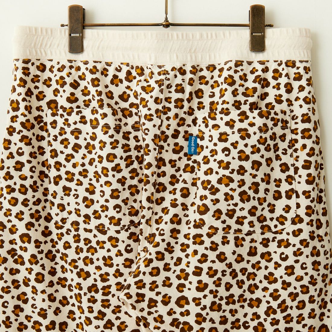 Good On [グッドオン] レオパードショートパンツ [GOPT2401] IVORY