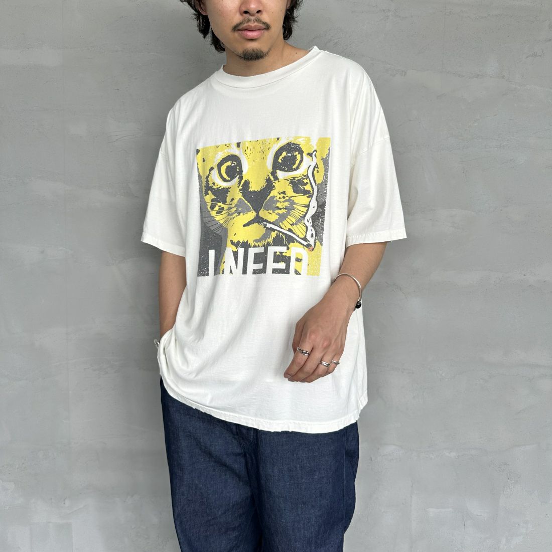 REMI RELIEF [レミレリーフ] 別注 ビッグプリントTシャツ I NEED  [RN26349321-JF]｜ジーンズファクトリー公式通販サイト - JEANS FACTORY Online Shop