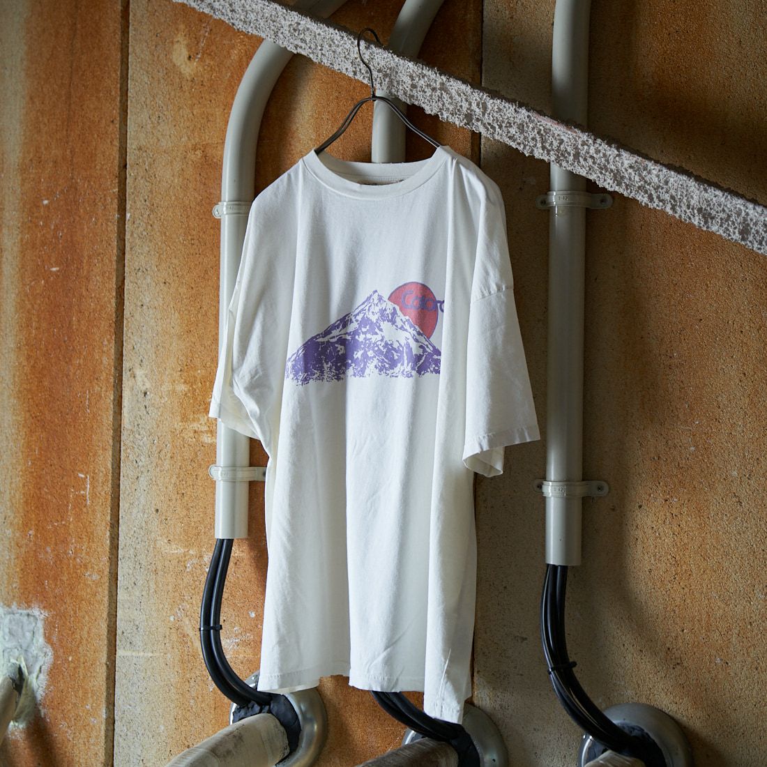 REMI RELIEF [レミレリーフ] 別注 ビッグプリントTシャツ COLORADO [RN26349316-JF] OFF WHITE