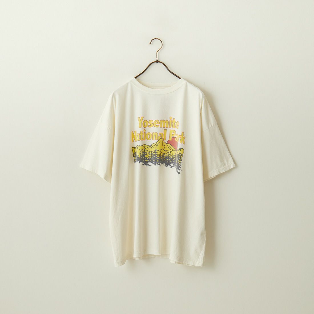 REMI RELIEF [レミレリーフ] 別注 ビッグプリントTシャツ YOSEMITE [RN26349317-JF] OFF WHITE