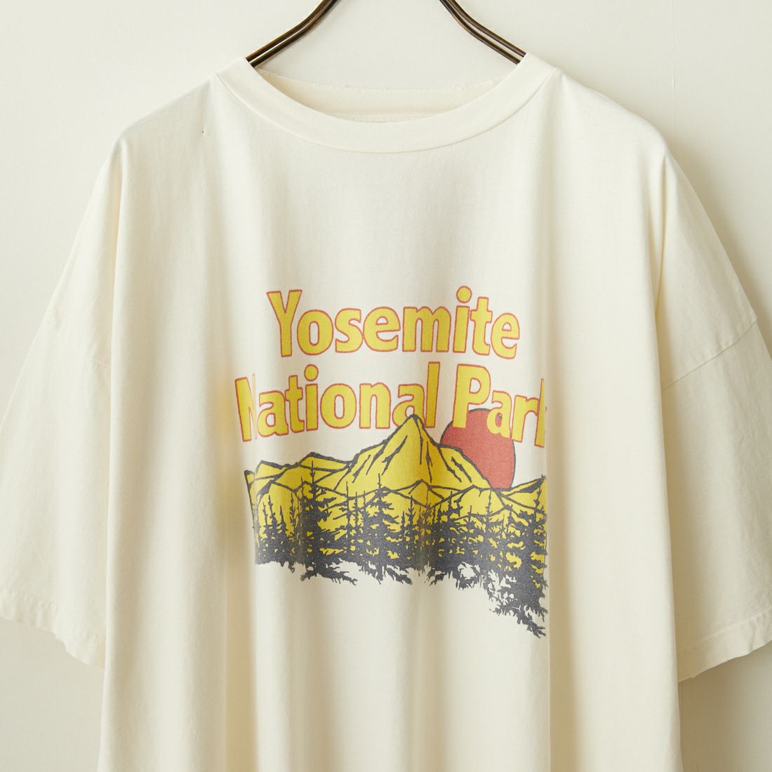 REMI RELIEF [レミレリーフ] 別注 ビッグプリントTシャツ YOSEMITE [RN26349317-JF] OFF WHITE
