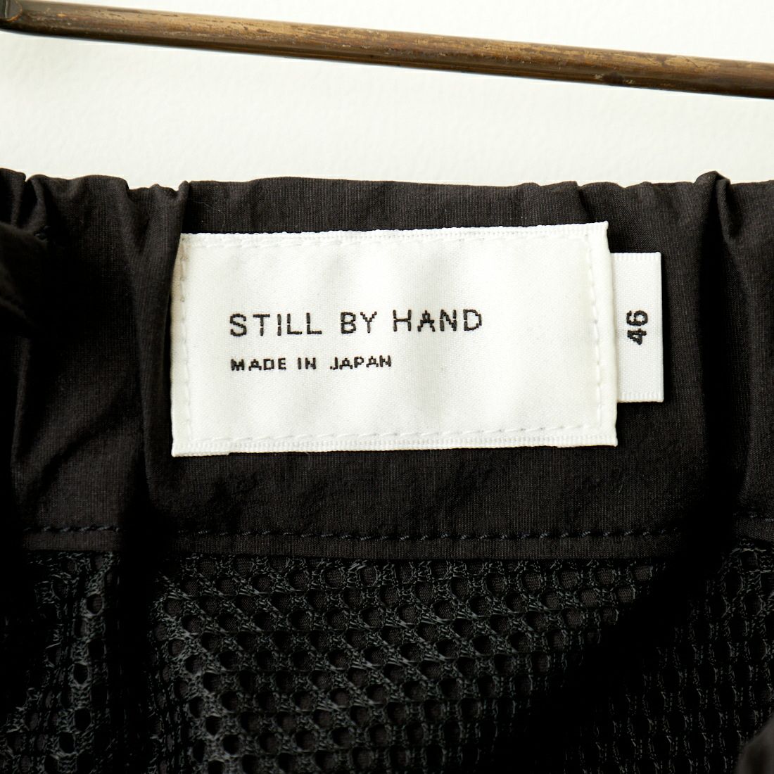 STILL BY HAND [スティルバイハンド] イージーショーツ [PT05242] INK BLACK