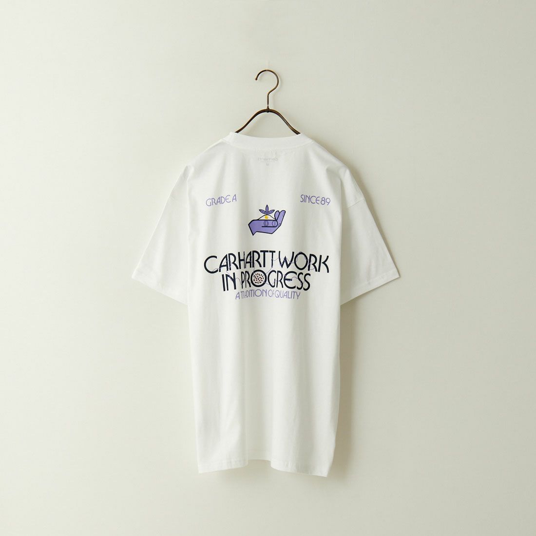 carhartt WIP [カーハートダブリューアイピー] ショートスリーブ ソイルTシャツ [I033260] WHITE