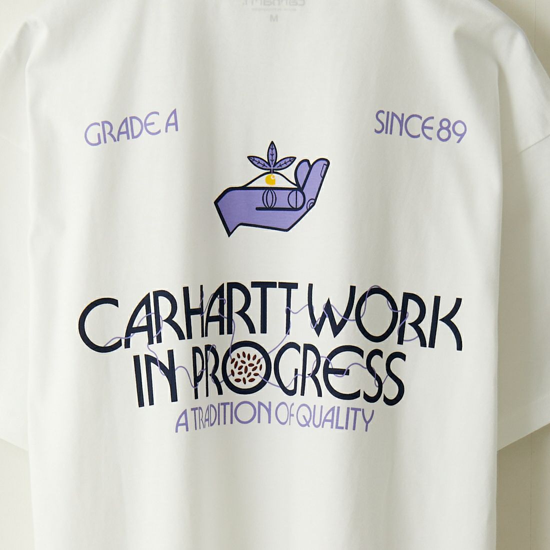 carhartt WIP [カーハートダブリューアイピー] ショートスリーブ ソイルTシャツ [I033260] WHITE