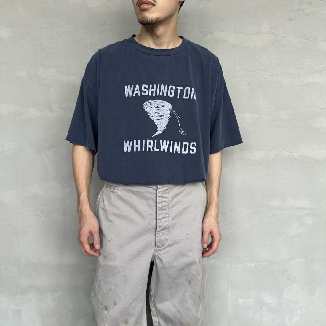 REMI RELIEF [レミレリーフ] 別注 ビッグプリントTシャツ WASHINGTON [RN26349324-JF]