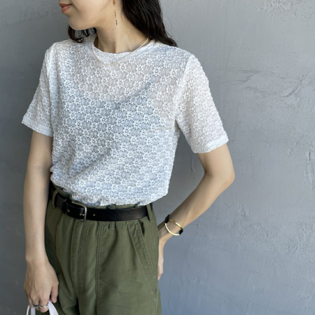 02 OFF&&モデル身長：160cm 着用サイズ：&&