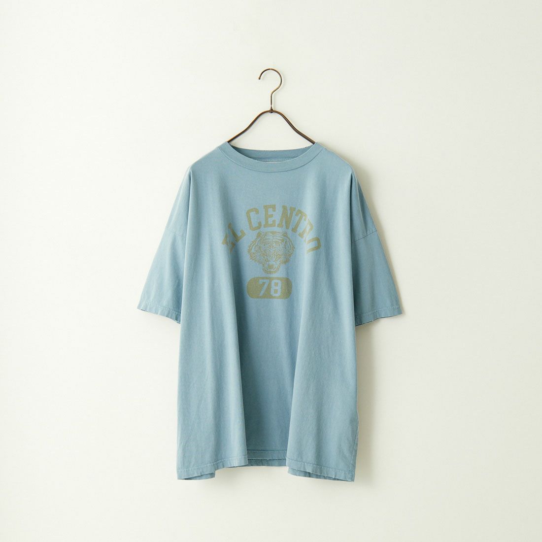 REMI RELIEF [レミレリーフ] 別注 ビッグプリントTシャツ ELCENTRO [RN26349331-JF] SAX
