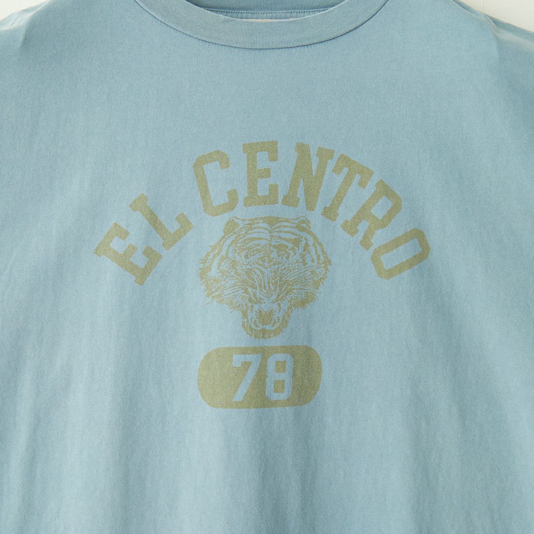 REMI RELIEF [レミレリーフ] 別注 ビッグプリントTシャツ ELCENTRO [RN26349331-JF] SAX