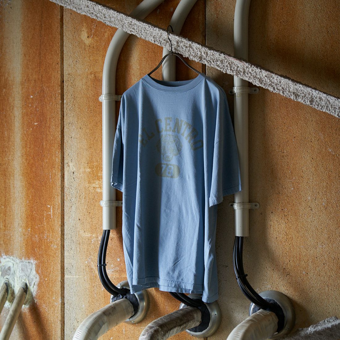 REMI RELIEF [レミレリーフ] 別注 ビッグプリントTシャツ ELCENTRO [RN26349331-JF] SAX