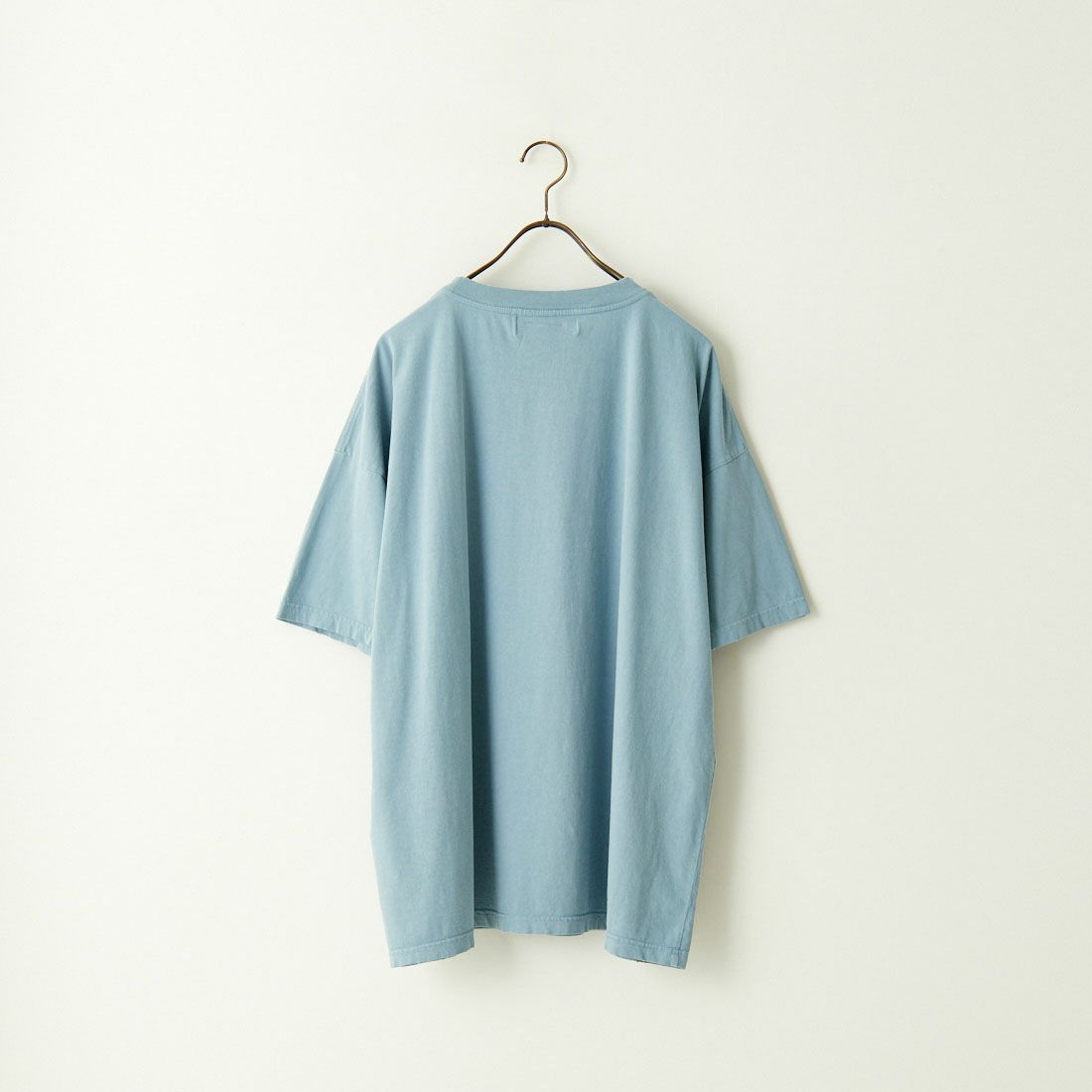 REMI RELIEF [レミレリーフ] 別注 ビッグプリントTシャツ FLOWER POWER CHILD [RN26349329-JF] SAX