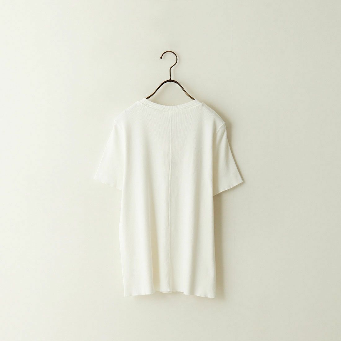 THE SHINZONE [ザ シンゾーン] コンパクトリブTシャツ [24MMSCU06] 01 WHITE