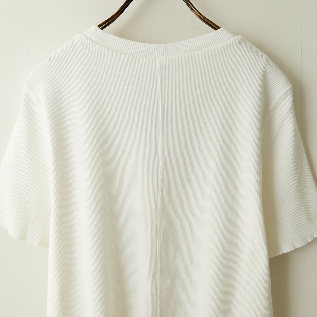 THE SHINZONE [ザ シンゾーン] コンパクトリブTシャツ [24MMSCU06] 01 WHITE