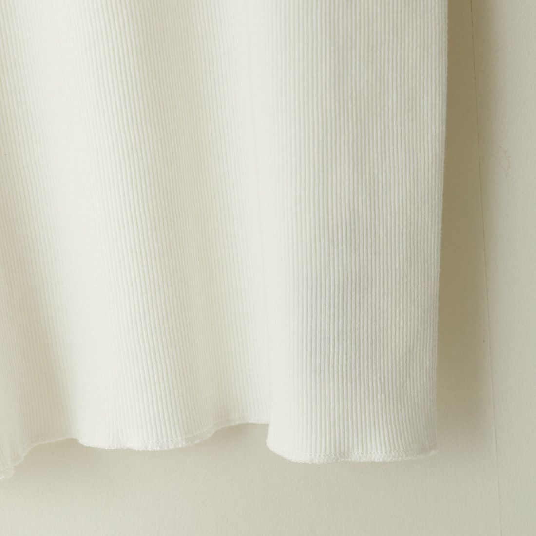 THE SHINZONE [ザ シンゾーン] コンパクトリブTシャツ [24MMSCU06] 01 WHITE