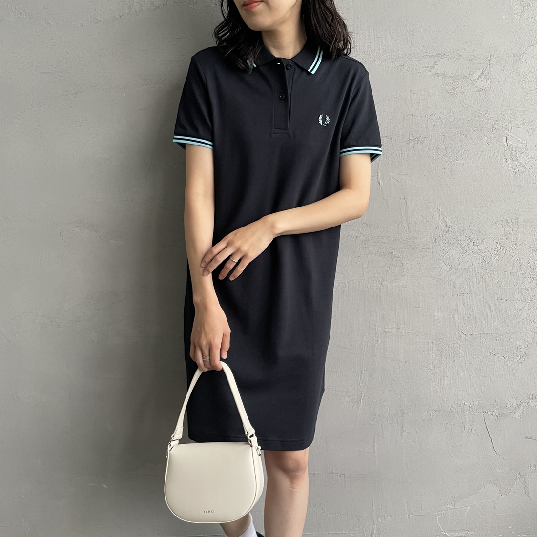 FRED PERRY [フレッドペリー] ツインティップドドレス [D3600  