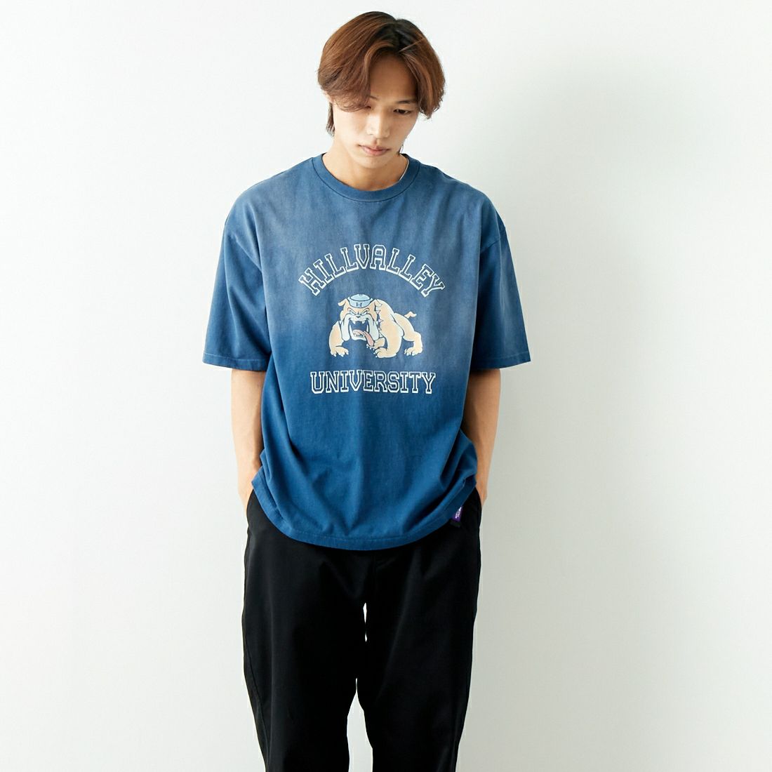 NAVY BULLD&&モデル身長：179cm 着用サイズ：L&&