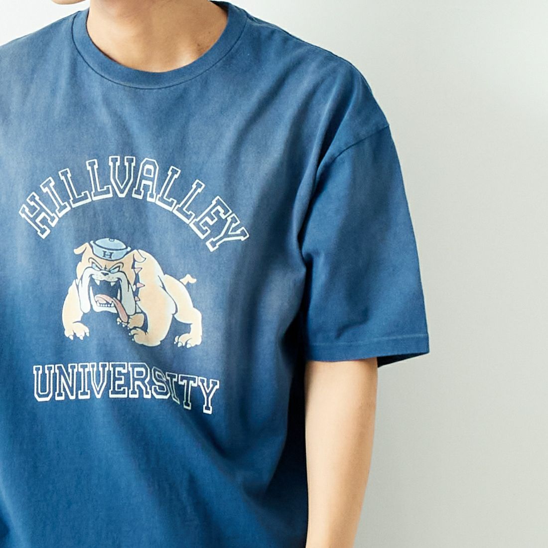 SCREEN STARS [スクリーンスターズ] 別注 サンフェードヴィンテージTシャツ [2422-420IN-JF] NAVY BULLD