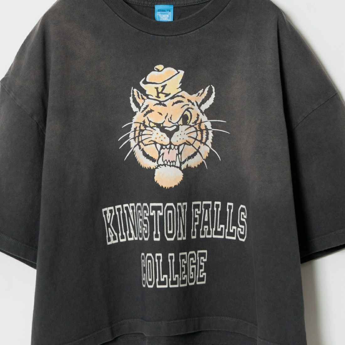SCREEN STARS [スクリーンスターズ] 別注 サンフェードヴィンテージTシャツ [2422-420IN-JF] BLACK TIGE