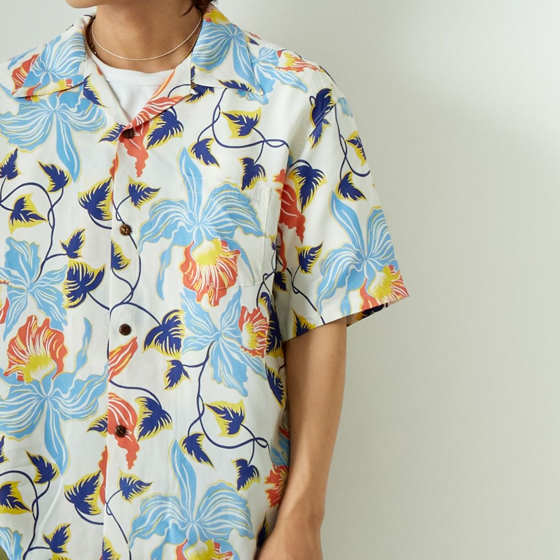 SUN SURF [サンサーフ] レーヨンハワイアンシャツ [SS39217] 105 OFF WH