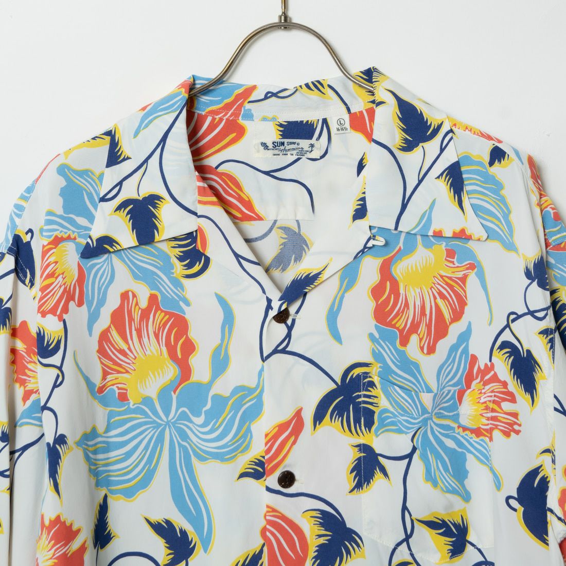 SUN SURF [サンサーフ] レーヨンハワイアンシャツ [SS39217] 105 OFF WH
