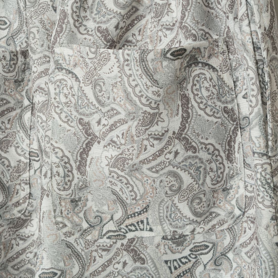 JE MORGAN [ジェイイーモーガン] 別注 総柄プリントロングパンツ [JE032-144-JF] WHITE