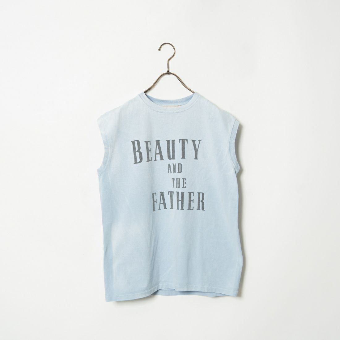 REMI RELIEF [レミレリーフ] NEW加工丸胴天竺ノースリーブTシャツ [RN26349101] SAX