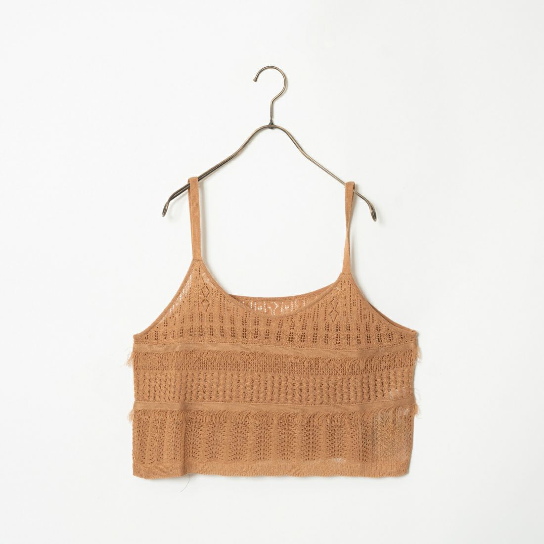 Jeans Factory Clothes [ジーンズファクトリークローズ] メッシュフリンジビスチェ [11242810] ﾓｶ