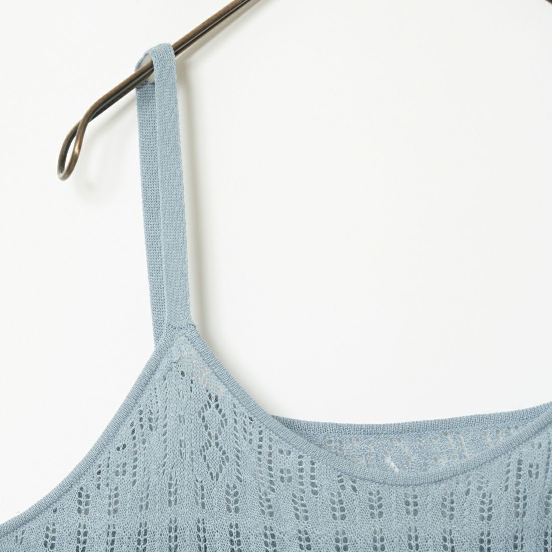 Jeans Factory Clothes [ジーンズファクトリークローズ] メッシュフリンジビスチェ [11242810] ﾌﾞﾙｰｸﾞﾚｰ