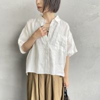 010 WHITE&&モデル身長：158cm 着用サイズ：F&&
