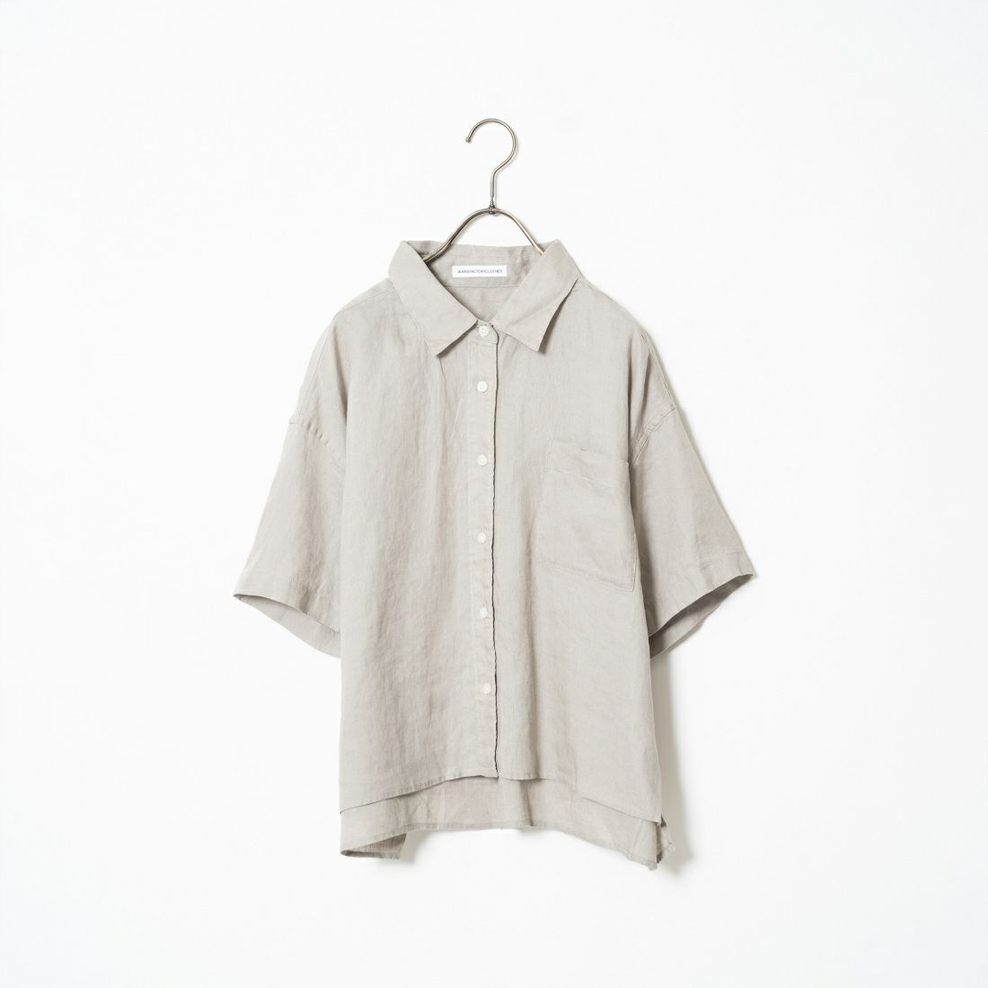 Jeans Factory Clothes [ジーンズファクトリークローズ] ワイドシルエットリネンシャツ [LFP500] 710 BEIGE