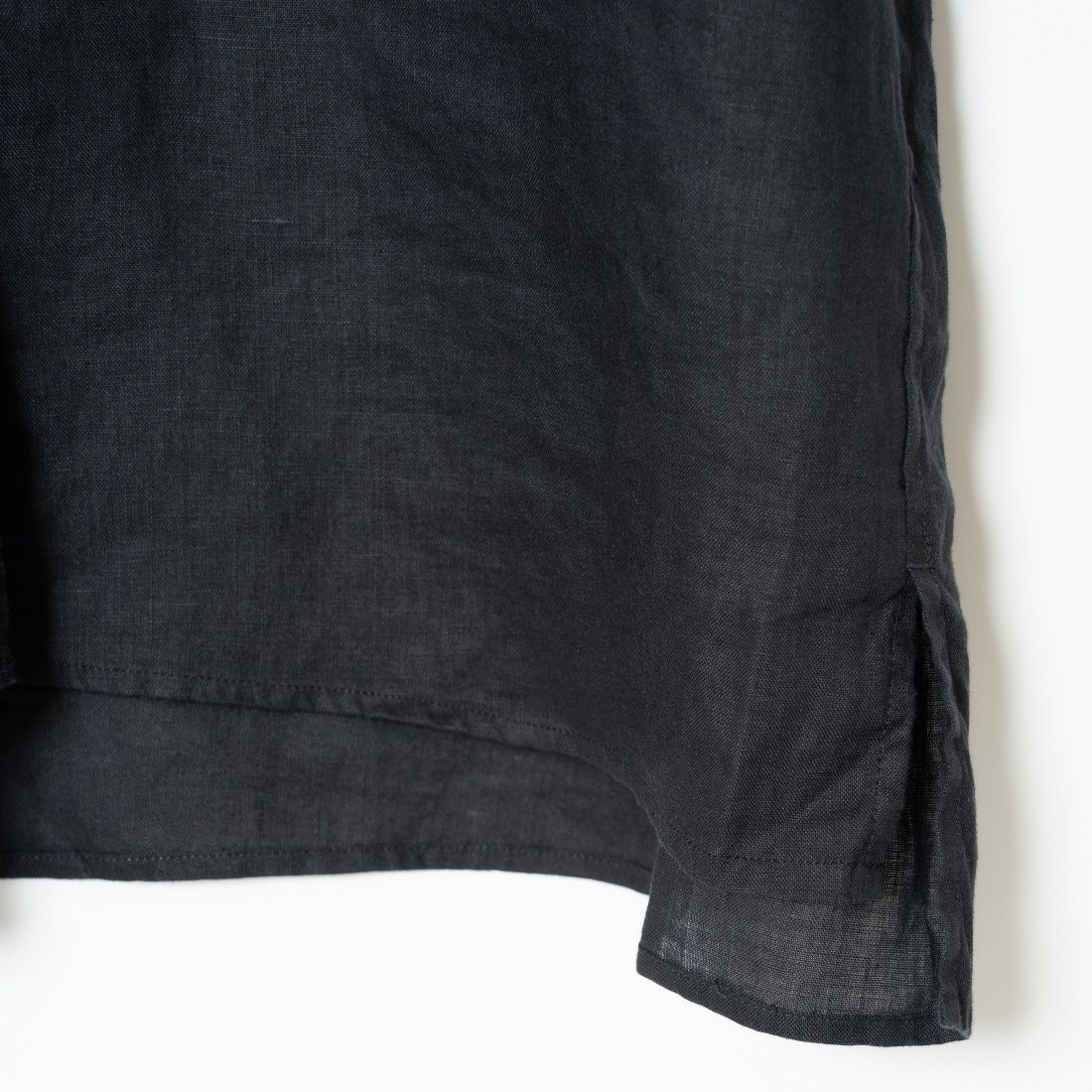 Jeans Factory Clothes [ジーンズファクトリークローズ] ワイドシルエットリネンシャツ [LFP500] 840 BLACK