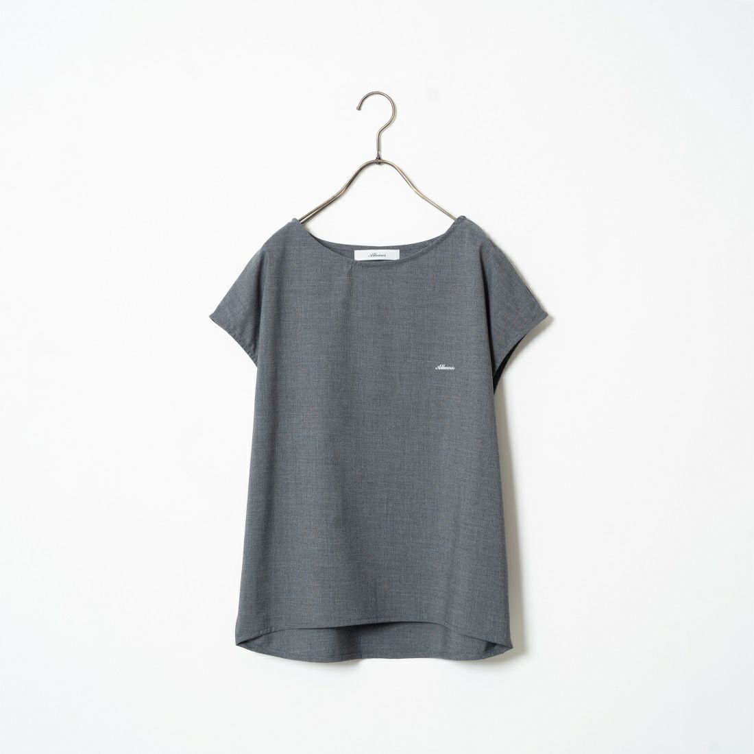 ALLUMER [アリュメール] T/RコクーンシルエットTブラウス [8254706] 805 CHARCO