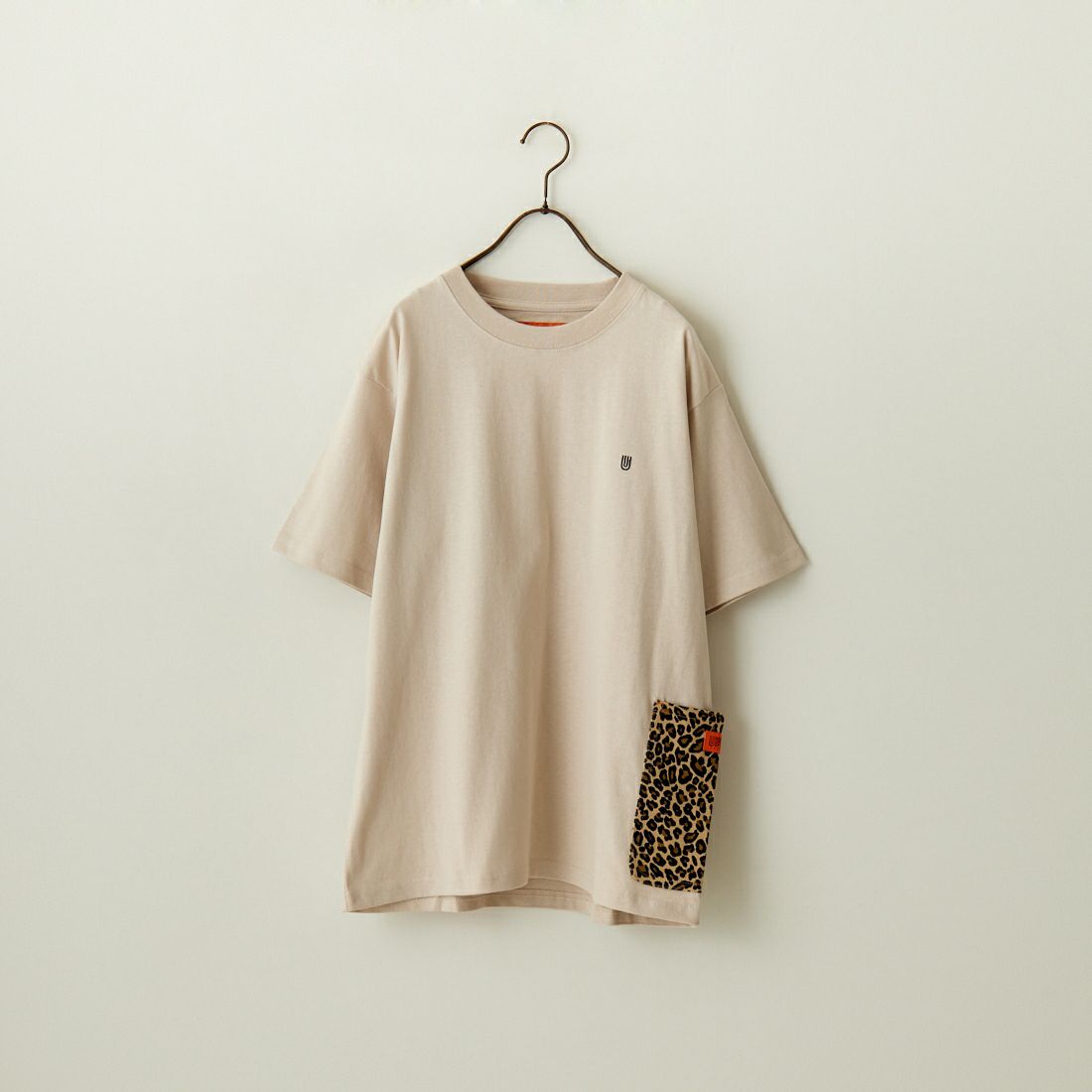 UNIVERSAL OVERALL [ユニバーサルオーバーオール] 別注 カバーオールTシャツ [U2411283IN-JF] GREIGE