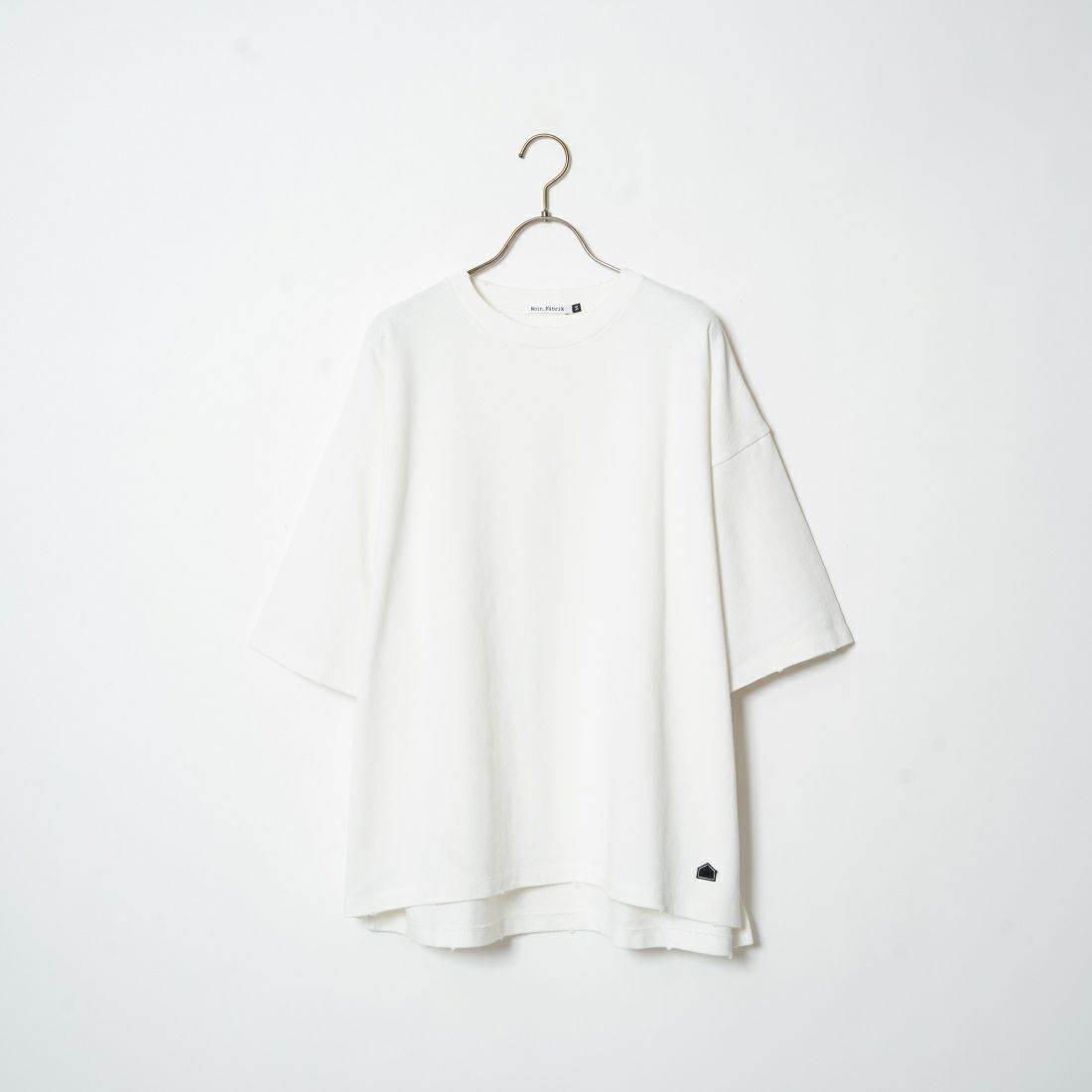Noir Fabrik [ヌワールファブリック] 鹿の子ダメージTシャツ [NF-242-035] WHITE