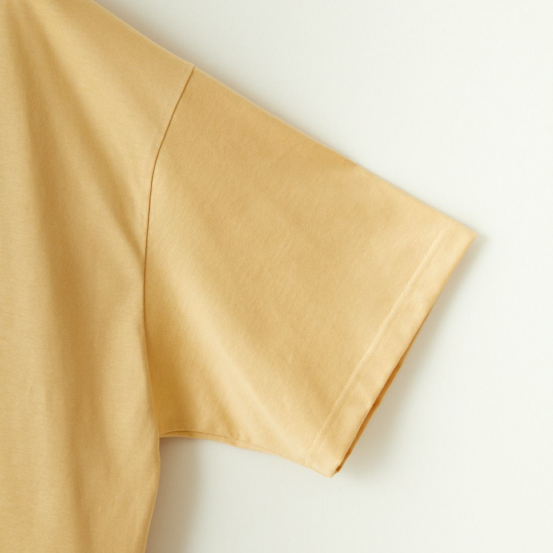 Name. [ネーム] シルケットコットンビッグTシャツ [NMCU-001] YELLOW