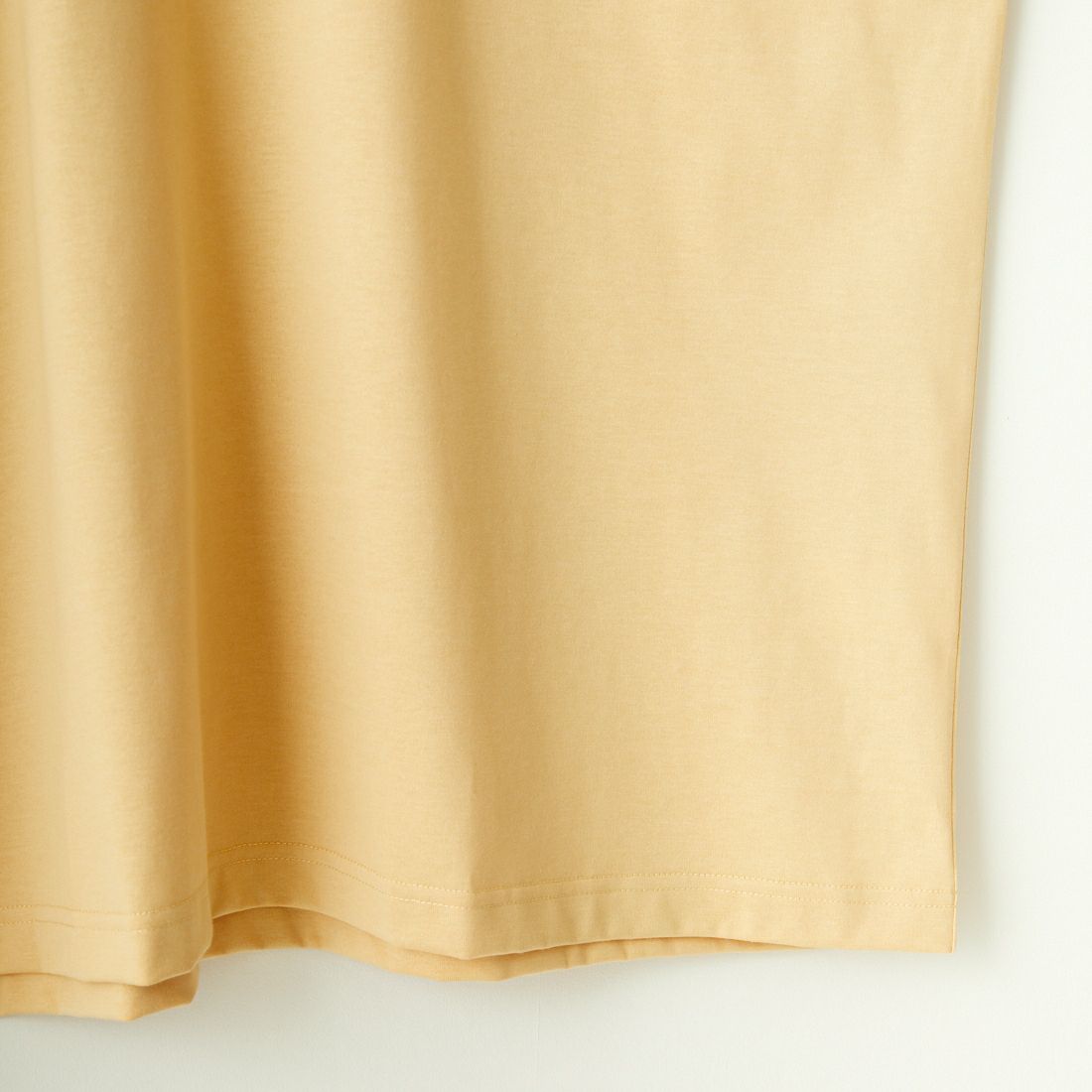 Name. [ネーム] シルケットコットンビッグTシャツ [NMCU-001] YELLOW