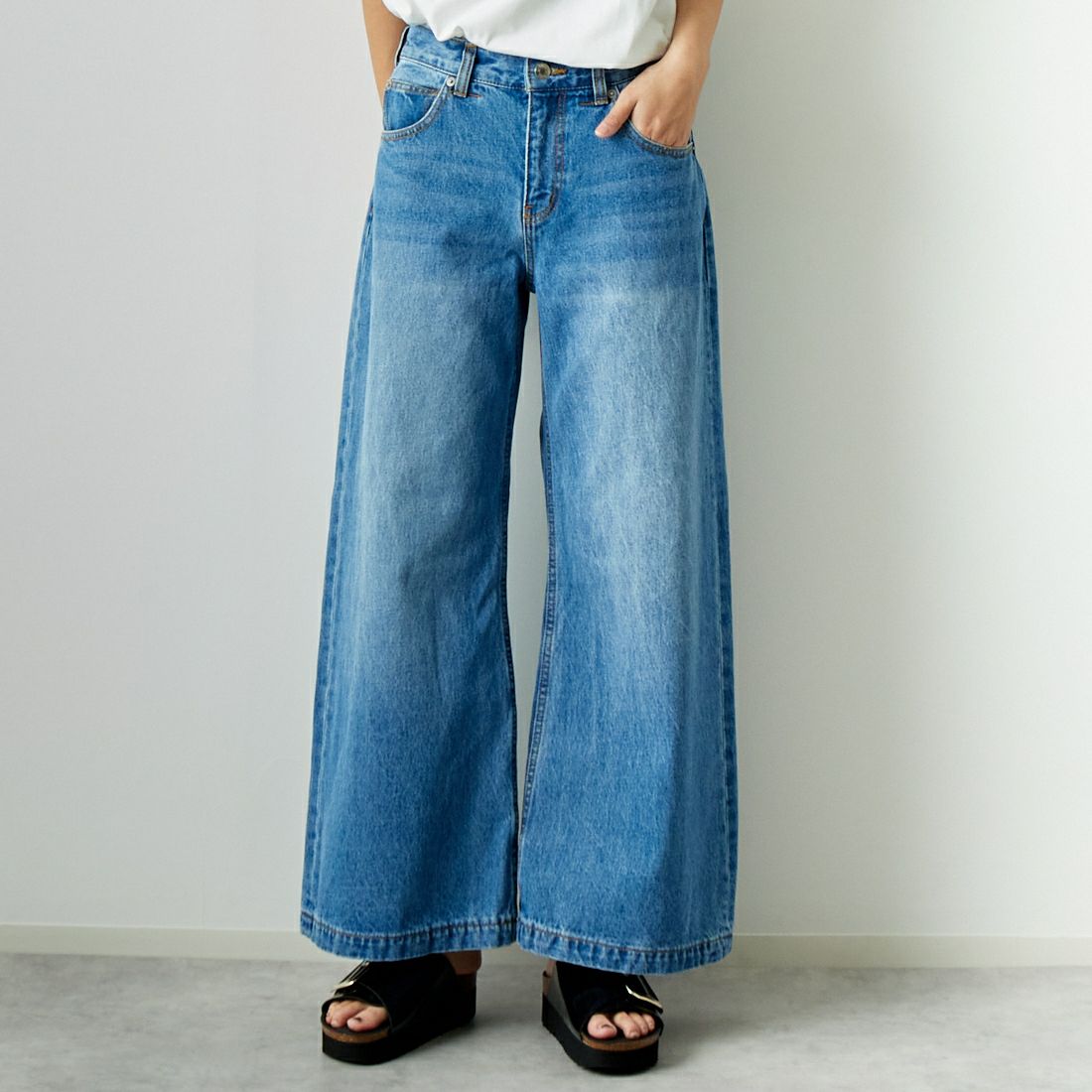 BLACK BY MOUSSY [ブラックバイマウジー] PUNAロングデニムパンツ [PUNA]｜ジーンズファクトリー公式通販サイト - JEANS  FACTORY Online Shop