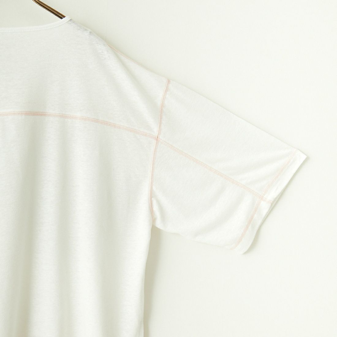KHA:KI [カーキ] スラブワイドトップス [MIL24SCS3405] WHITE