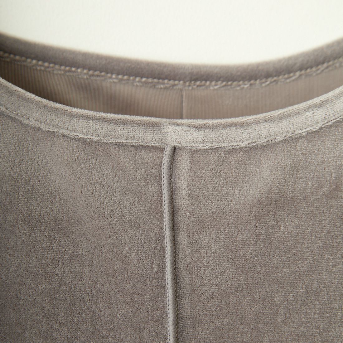 By/m [バイエム] ショートスリーブ シアーベロアTシャツ [24412030] 07 GRAY