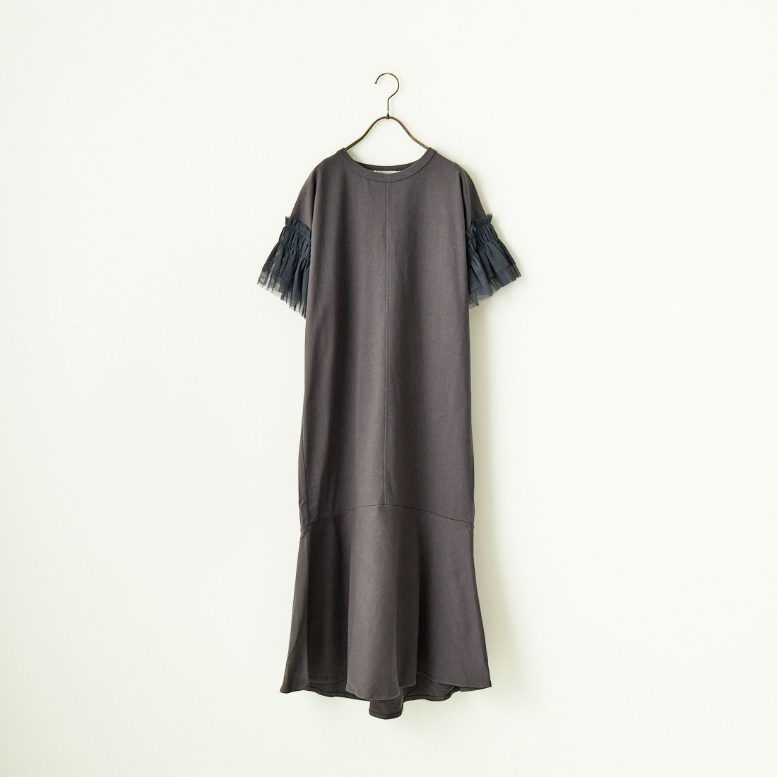 TORRAZZO DONNA [トラッゾドンナ] カットソー×チュールハイブリットワンピース [6244-521]
