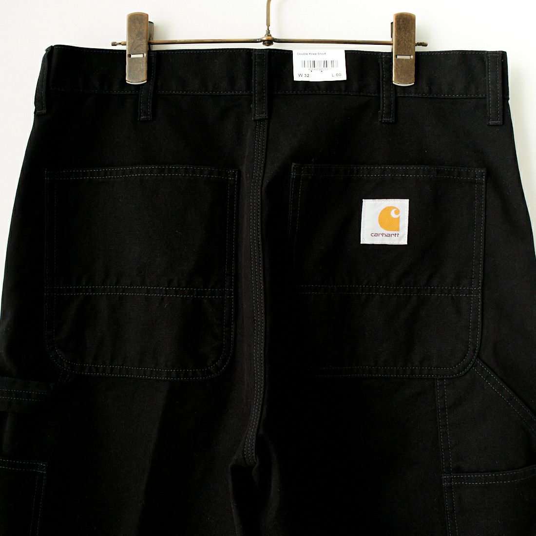 carhartt WIP [カーハートダブリューアイピー] ダブルニーショートパンツ [I033118] BLACK