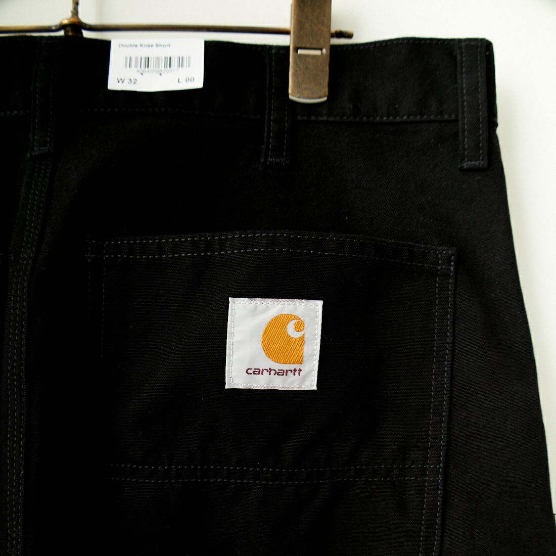 carhartt WIP [カーハートダブリューアイピー] ダブルニーショートパンツ [I033118] BLACK
