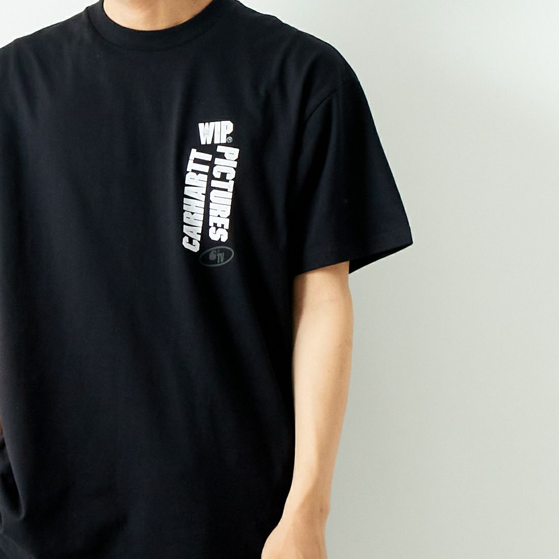 carhartt WIP [カーハートダブリューアイピー] ショートスリーブ WIPピクチャーズTシャツ [I033263] BLACK