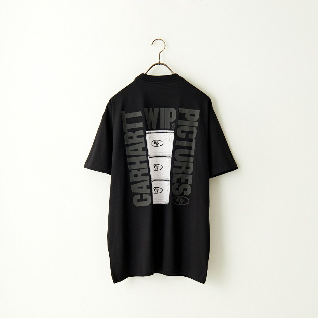 carhartt WIP [カーハートダブリューアイピー] ショートスリーブ WIPピクチャーズTシャツ [I033263] BLACK